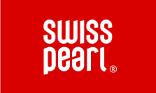 Le logo de la gamme Swisspearl