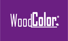 Le logo de la gamme Woodcolor