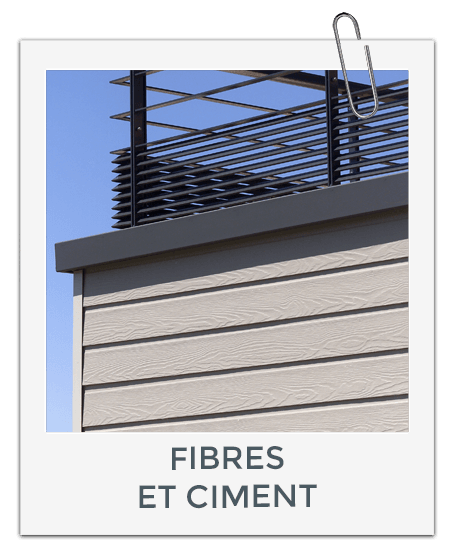 Clins en fibres ciment