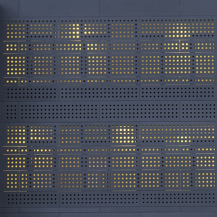 Option brise vue pour les panneaux Swisspearl