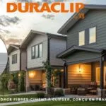 DURACLIP BARDAGE FIBRES CIMENT A CLIPSER