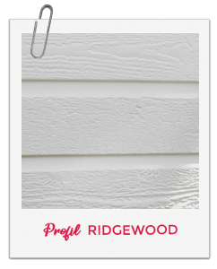 PROFIL RIDGEWOOD COLORIS BLANC